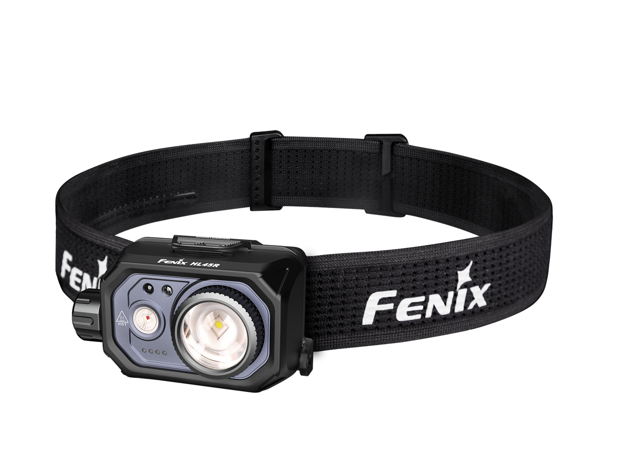 Fenix HL45R Rechargeable Headlamp With Gesture Sensing For Outdoor Enthusiasts 1000 Lumens Focusable Beam