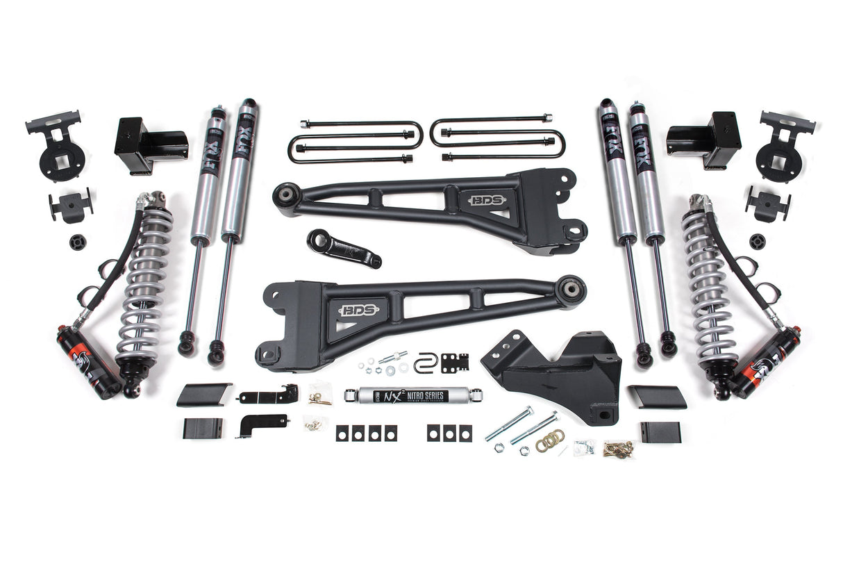 5 Inch Lift Kit w/ Radius Arm | FOX 2.5 Coil-Over Conversion - Performance Elite | Ford F250/F350 Super Duty (23-25) 4WD | Diesel