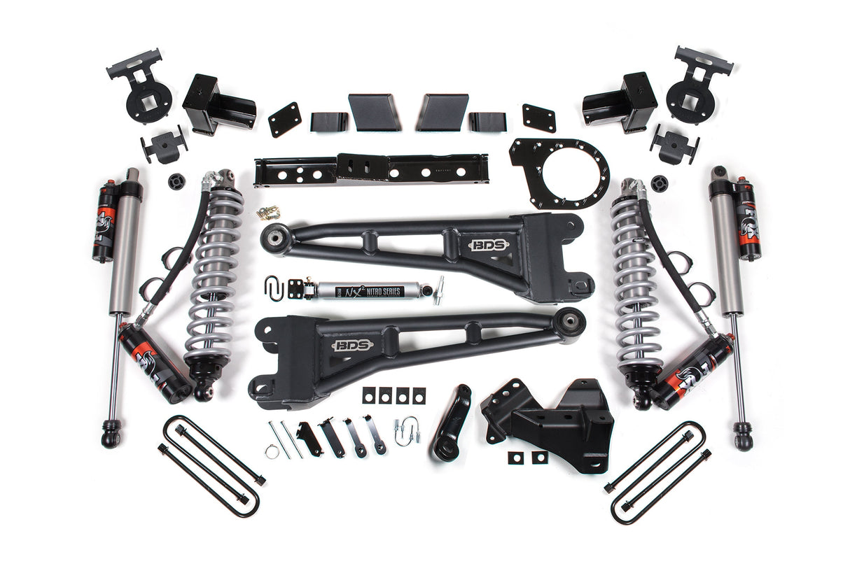 7 Inch Lift Kit w/ Radius Arm | FOX 2.5 Coil-Over Conversion - Performance Elite | Ford F350 Super Duty DRW (23-25) 4WD | Diesel