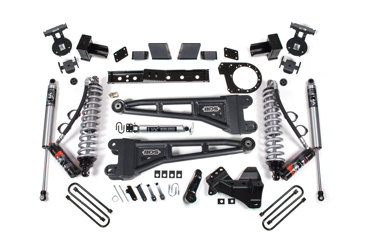 7 Inch Lift Kit w/ Radius Arm | FOX 2.5 Coil-Over Conversion - Performance Elite | Ford F350 Super Duty DRW (23-25) 4WD | Diesel