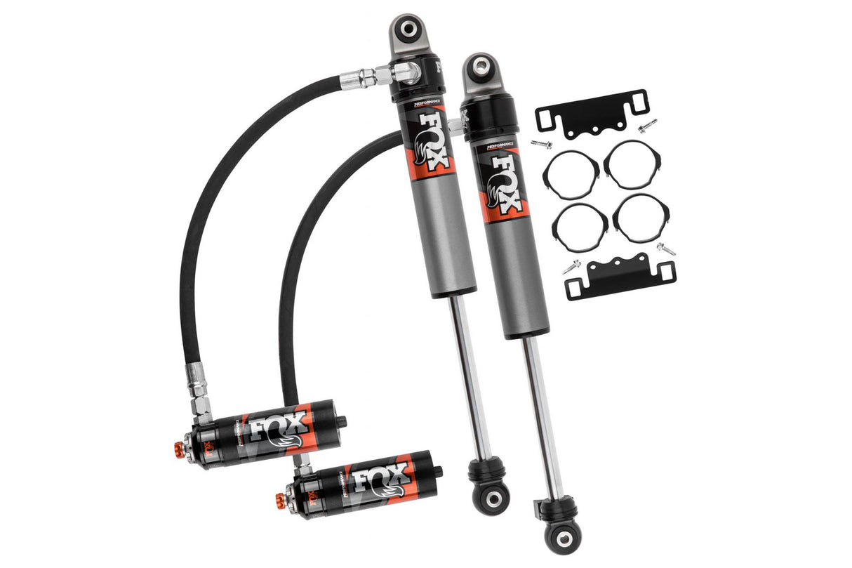 FOX 2.5 Reservoir Front Shocks Adjustable | Performance Elite | 0-1.5 Inch Lift | Wrangler JL (18-25)