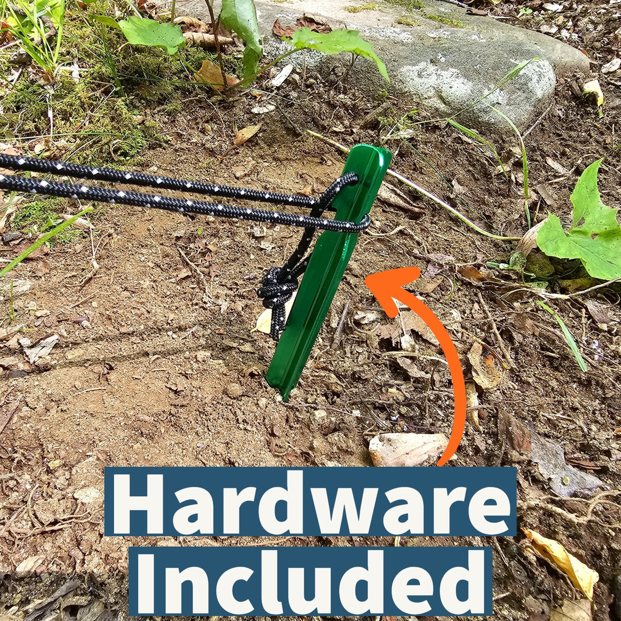 Hideaway Tarp – 12' Hammock Rain Tarp