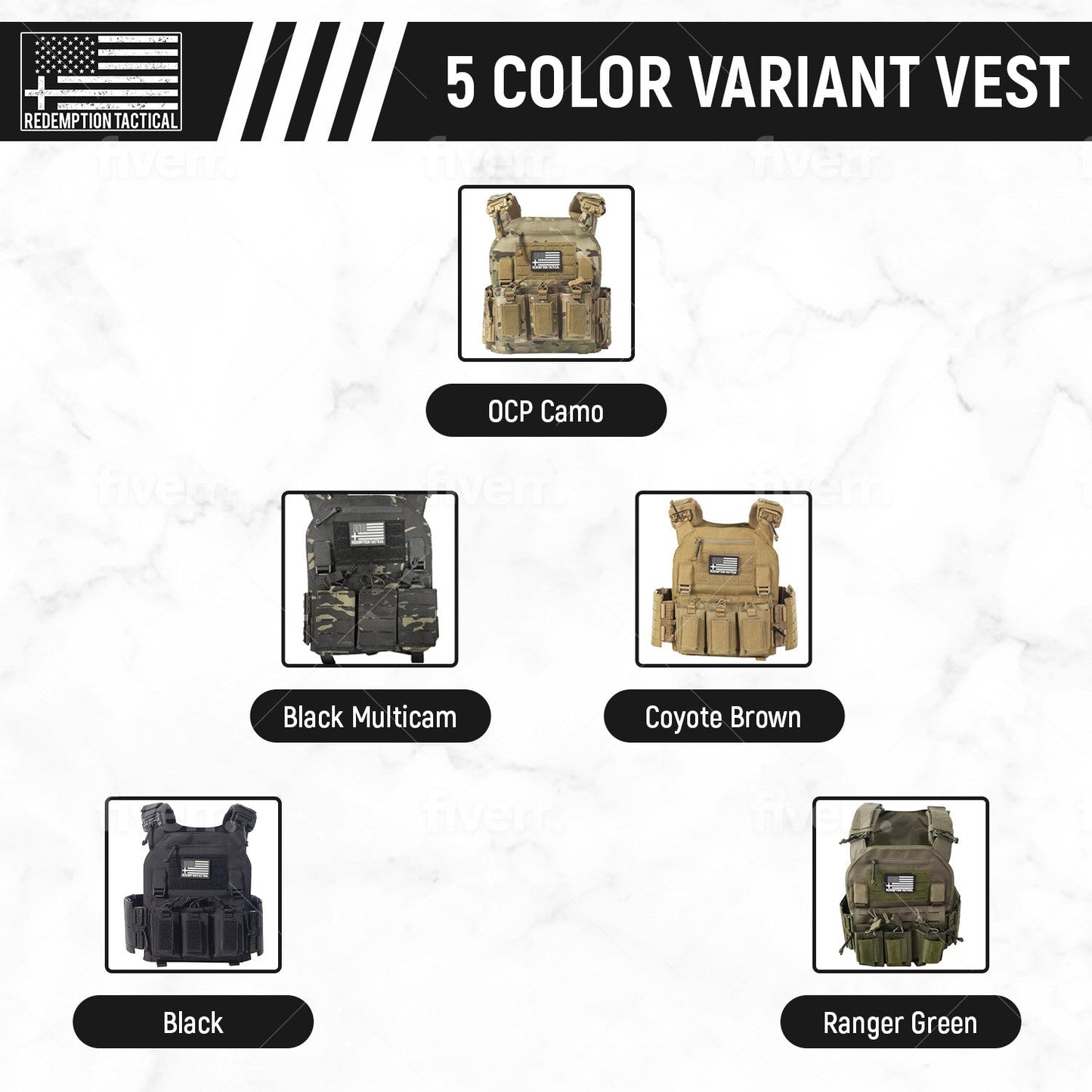 Redemption Tactical "CRUSADER 2.0"® Vest