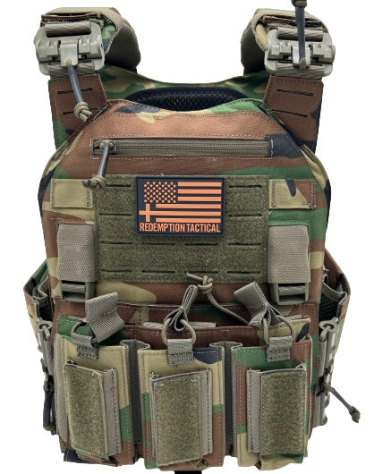 Redemption Tactical CRUSADER 2.0® ARMOR FULL KIT COMBO PACKAGE LIGHTWEIGHT LEVEL IV (2) 10x12 Front/Back Plates (2) 6x8 Side Plates (Level III PE)