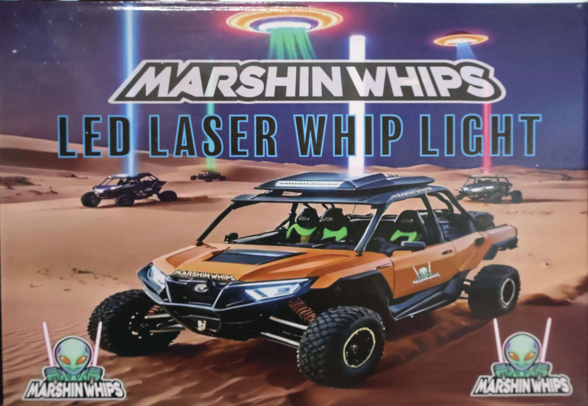 Marshin Whips: RGB Lunar Laser Whips Kit