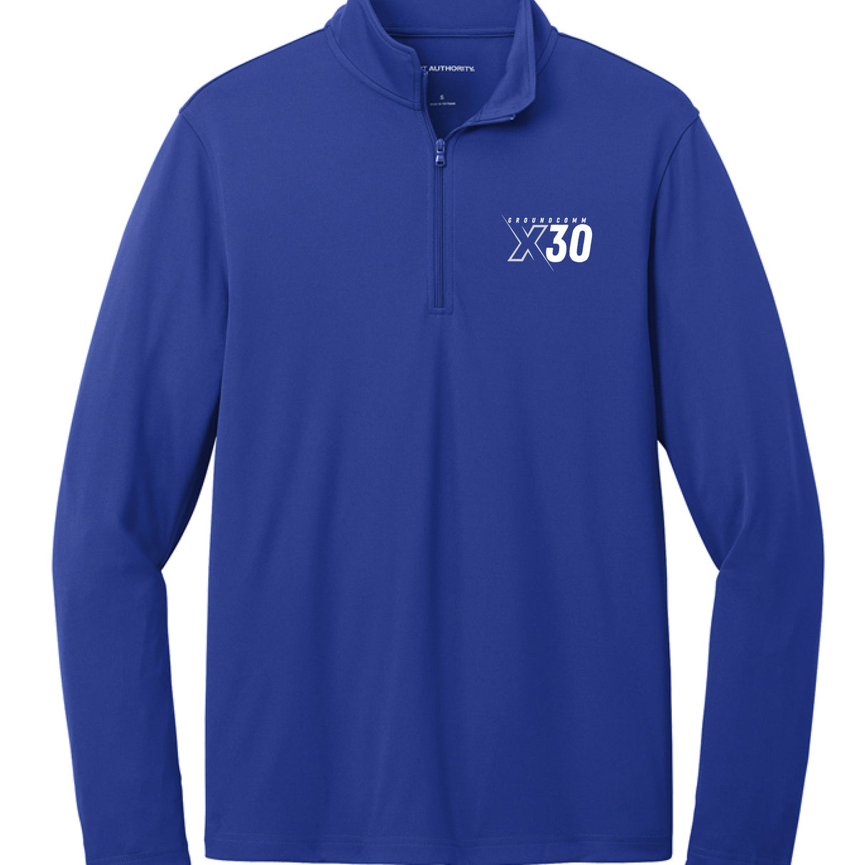 GroundComm X30 Quarter Zip By The Crew Hangar MoistureWicking UV MicroMesh UPF 30 For Outdoor Pros