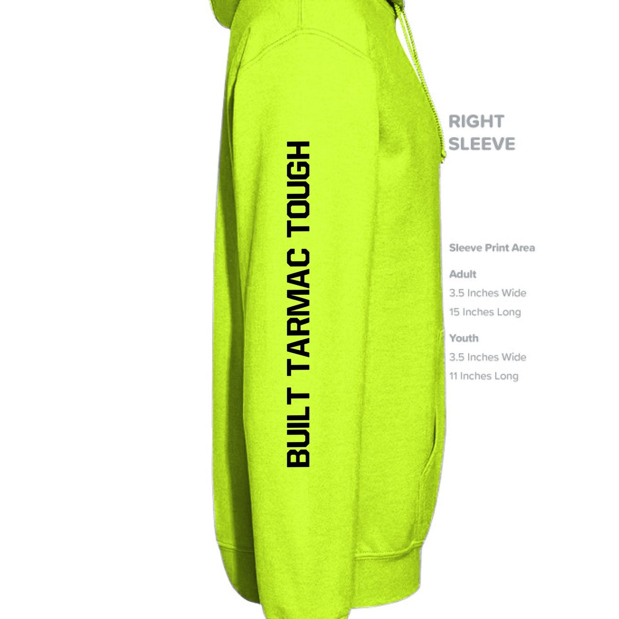 Enhanced Visibility Fleece Hoodie Built Tarmac Tough The Crew Hangar For Work Crews