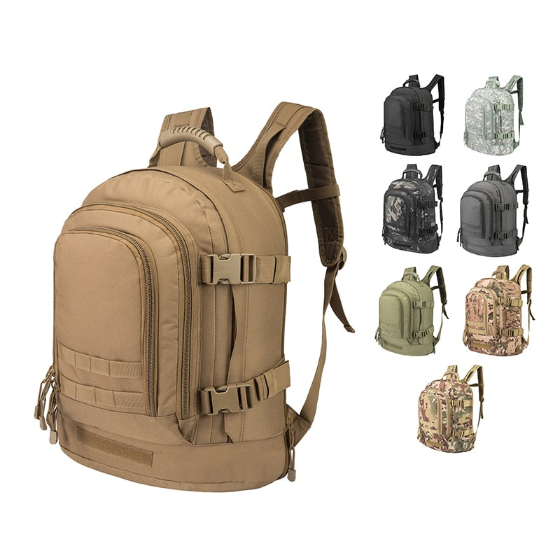 50L 1000D Nylon Waterproof Backpack Outdoor Military Rucksacks Tactical Sports Camping Hiking Trekking Fishing Hunting Bag-1