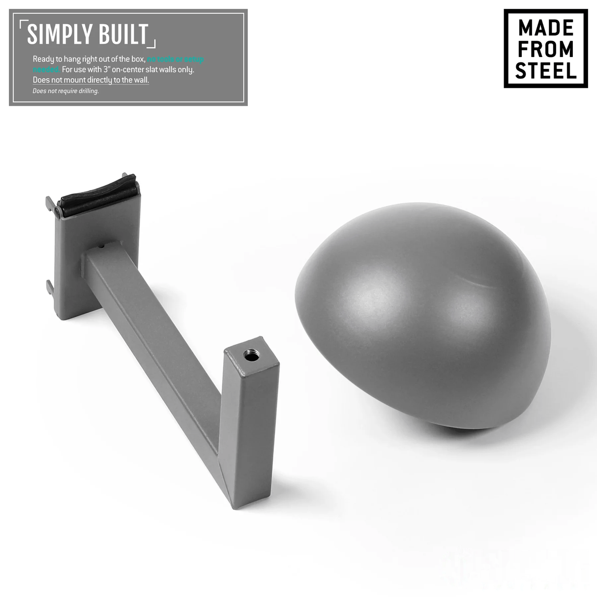 Wall Rack System - Helmet Rack