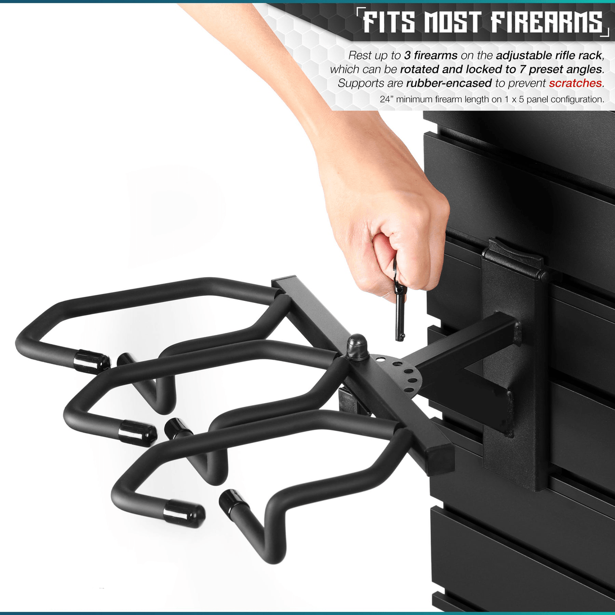 Wall Rack System - 10 Panel and Attachments