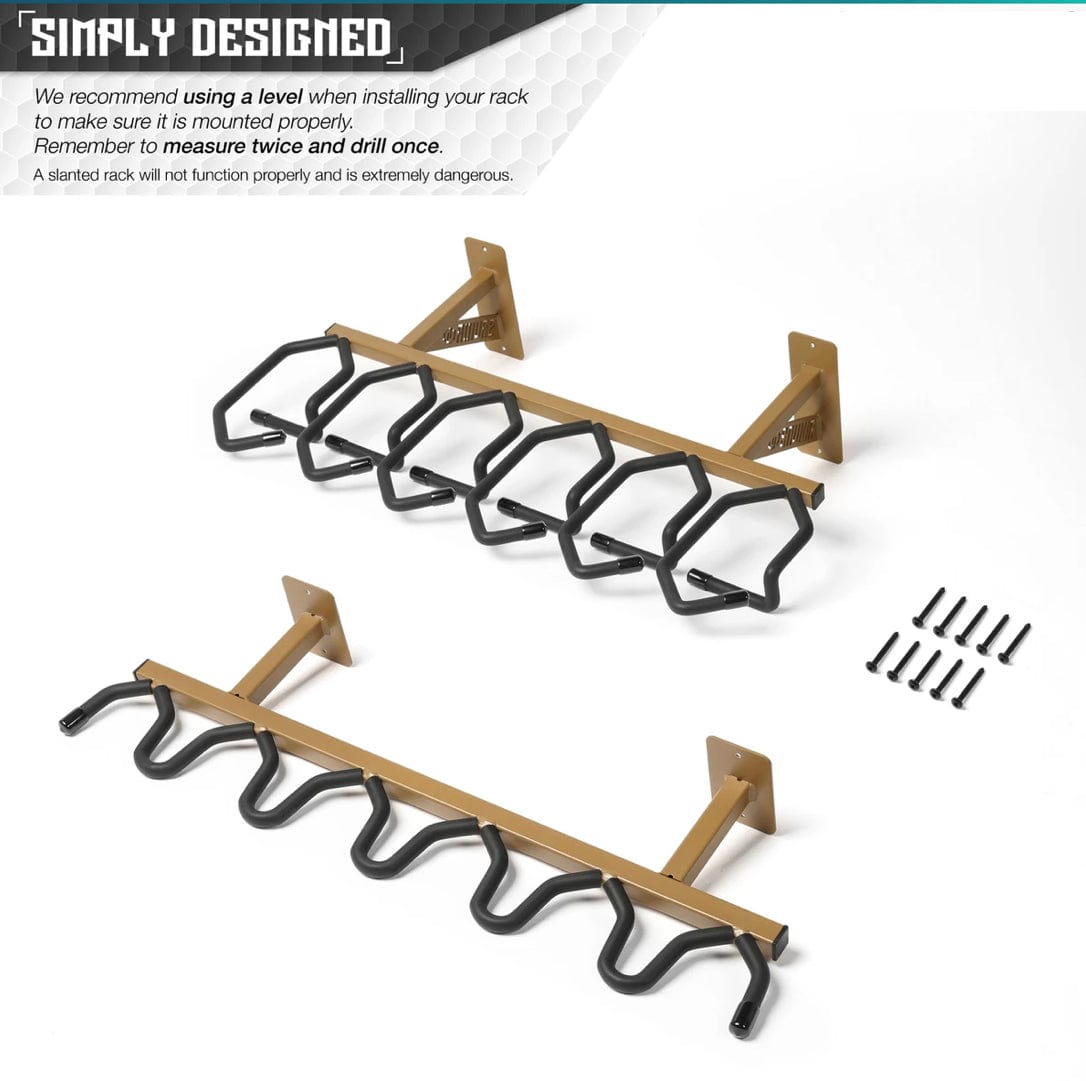 6 Rifle Wall Rack