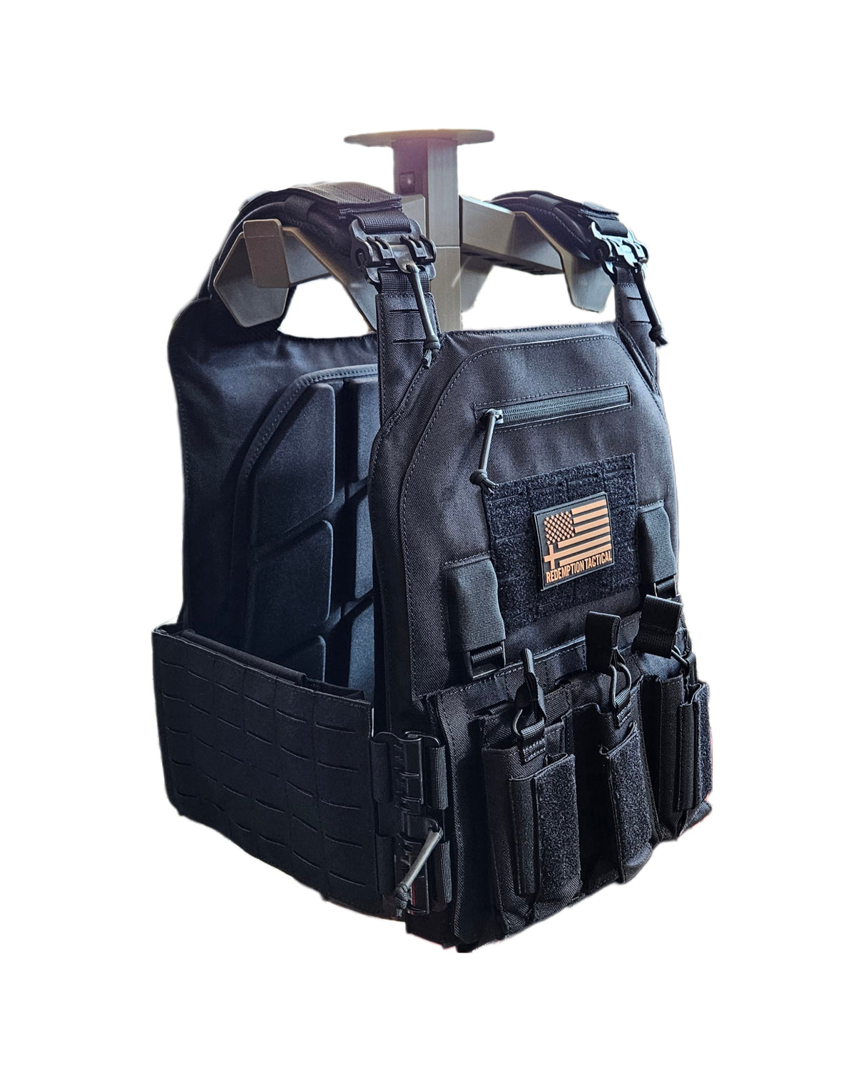 Redemption Tactical® "CRUSADER 2.0 XL” Plate Carrier Vest with Side Cummerbund
