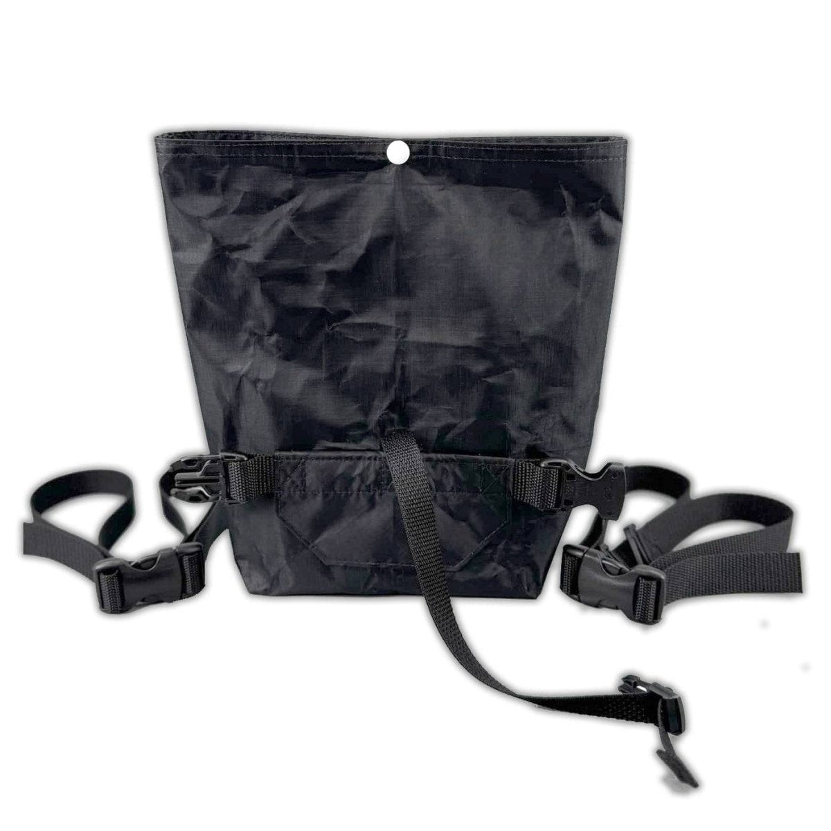 Roll Top Fanny Pack (Black Ultralight DYNEEMA)