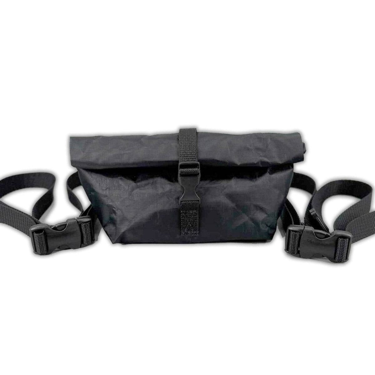 Roll Top Fanny Pack (Black Ultralight DYNEEMA)