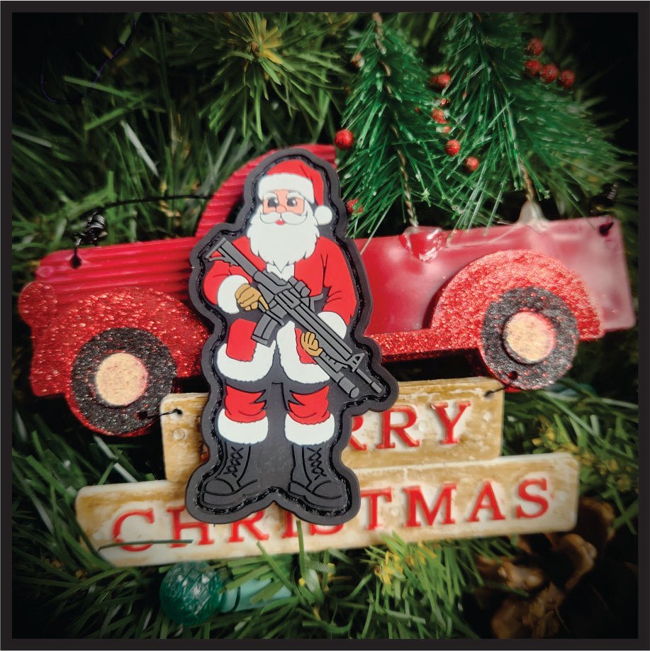 Rudolph’s Favorite Fat Guy: Tactical Santa - 3" PVC Patch