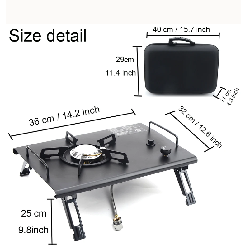 Camping Removable Gas Stove-1