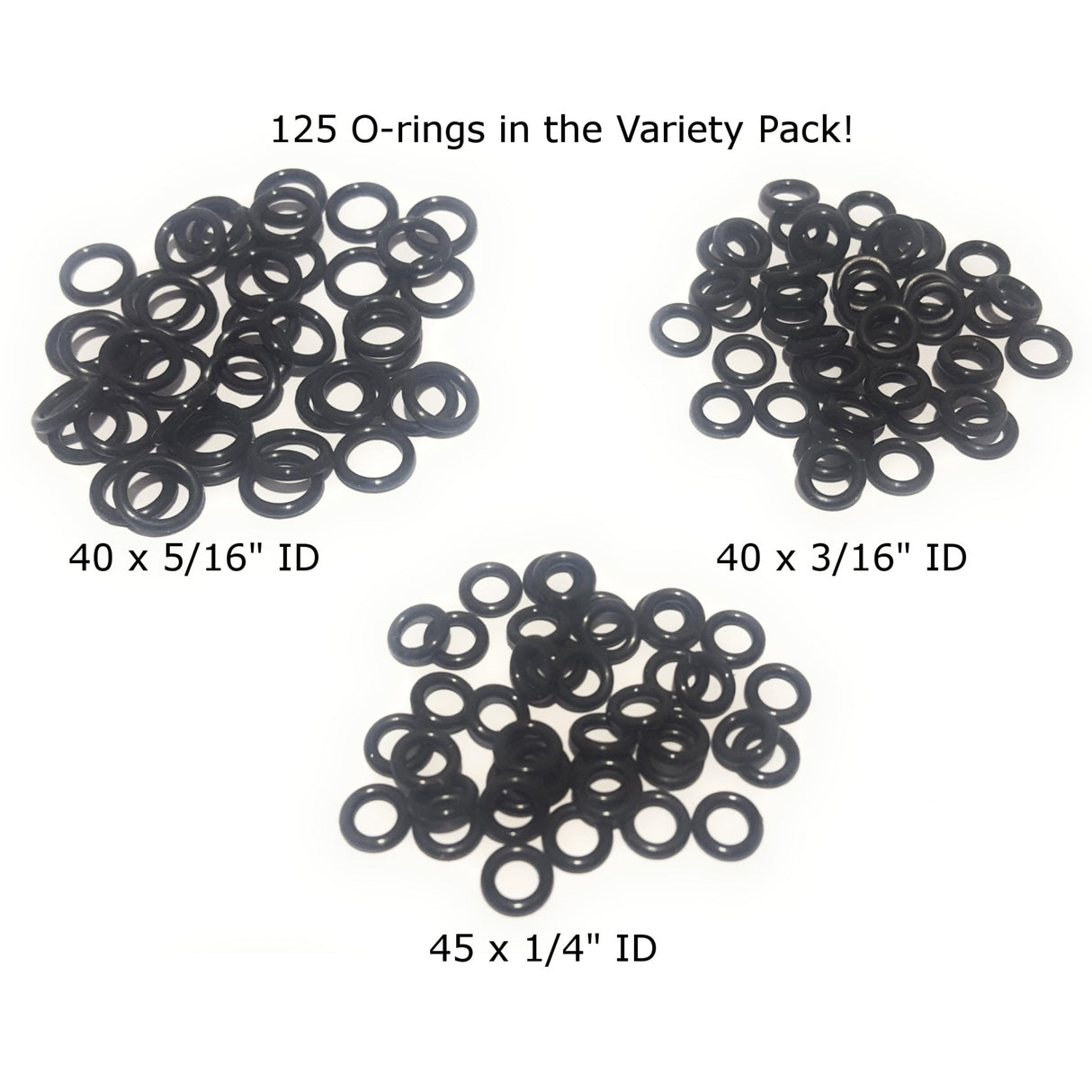 Reaction Tackle WACKY O-RINGS- 125 Pack or 300 Pack