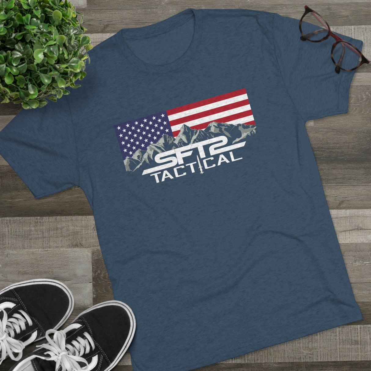 America's Favorite Logo Tri-Blend Crew Tee