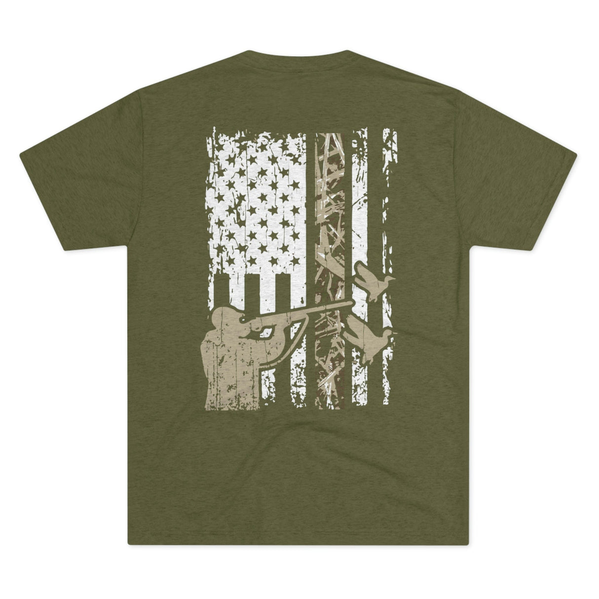 American Waterfowl - Tri-Blend Crew Tee