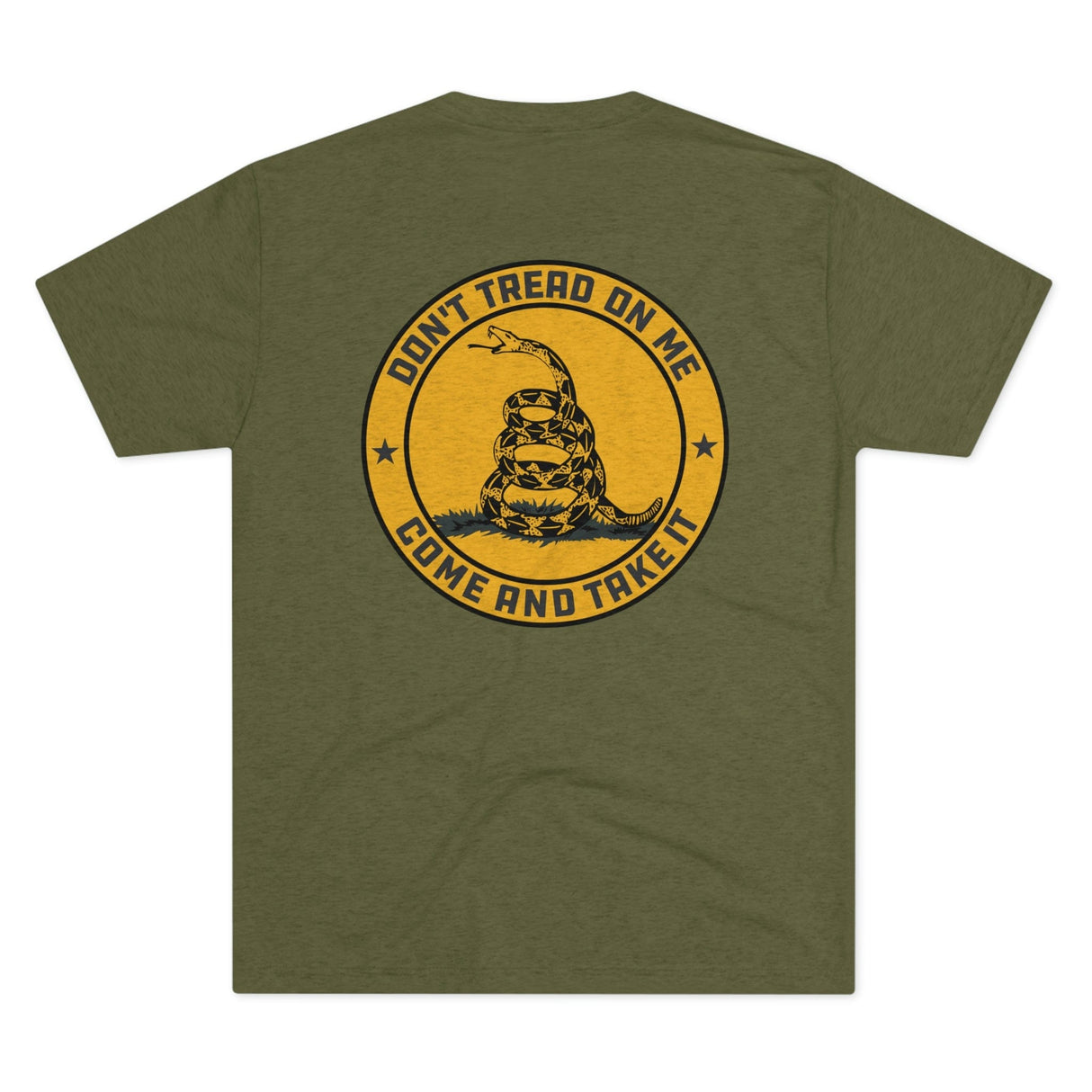 Don't Tread On Me Tri-Blend Crew Tee