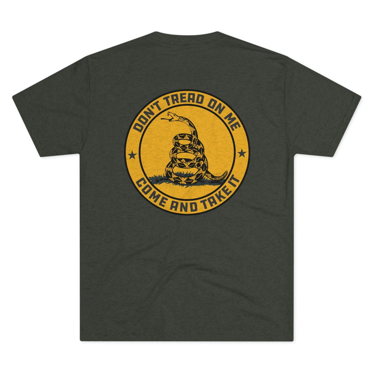 Don't Tread On Me Tri-Blend Crew Tee