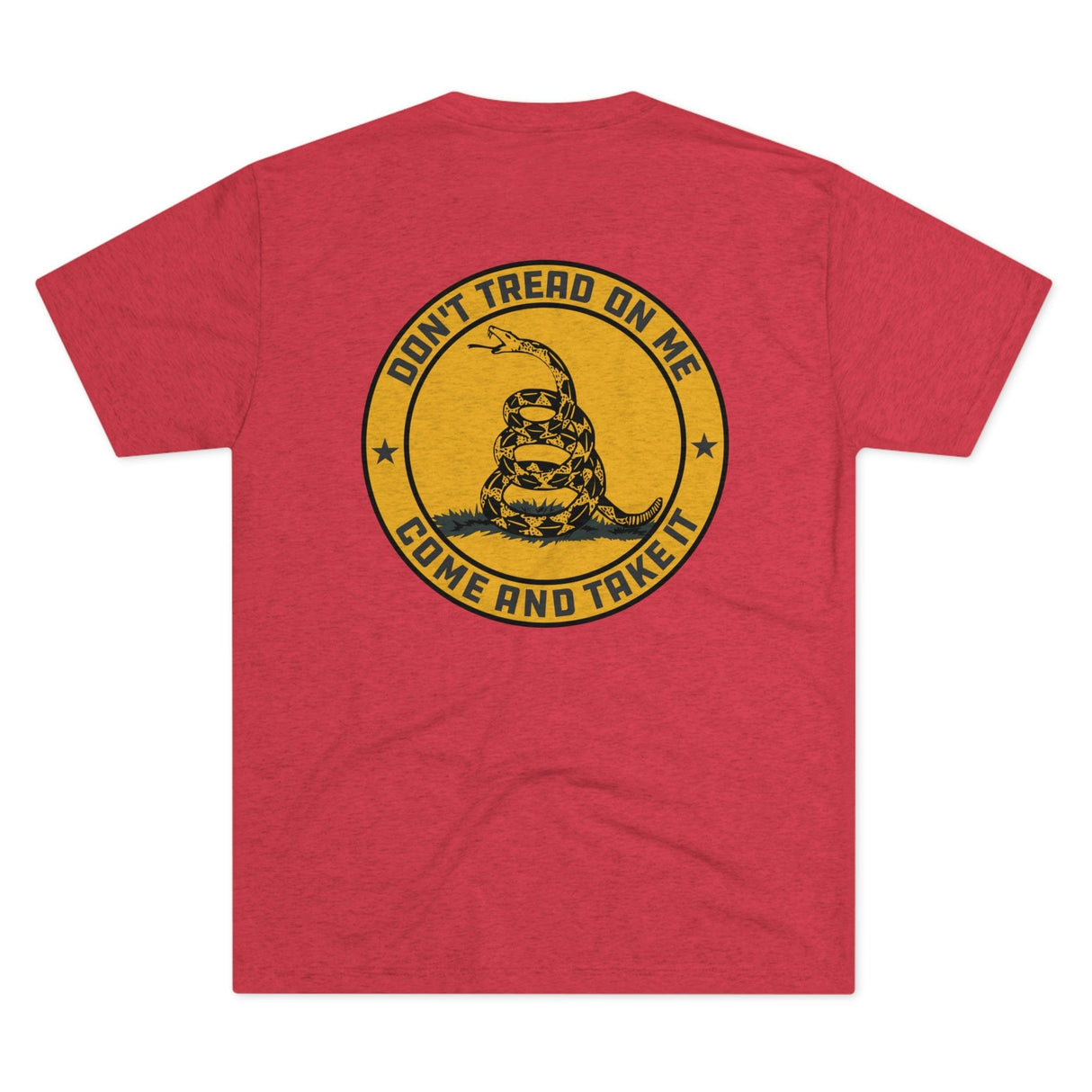 Don't Tread On Me Tri-Blend Crew Tee