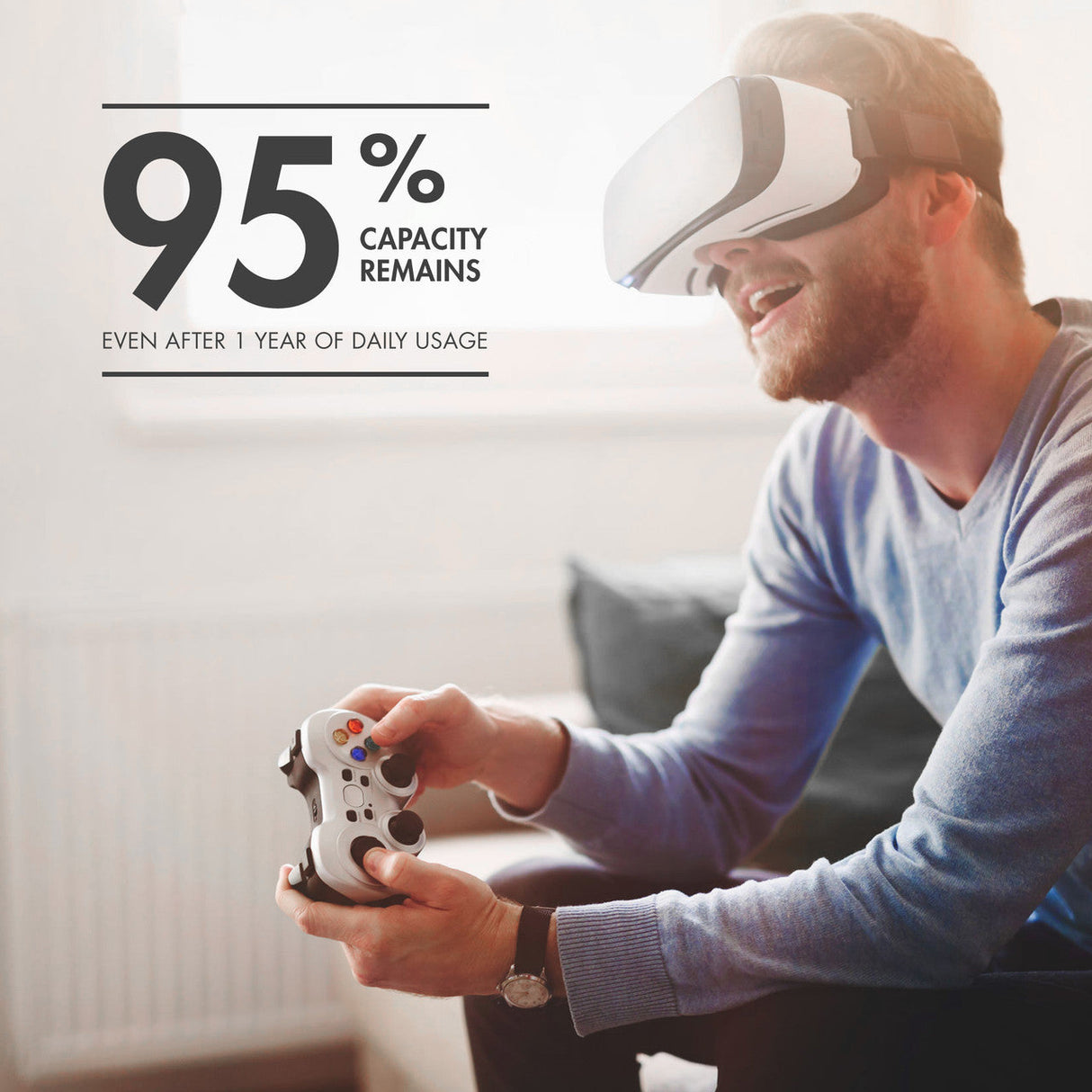 Tenergy Centura AAA NiMH Rechargeable Battery 2100 Cycle Longevity Eco Friendly for Home Electronics