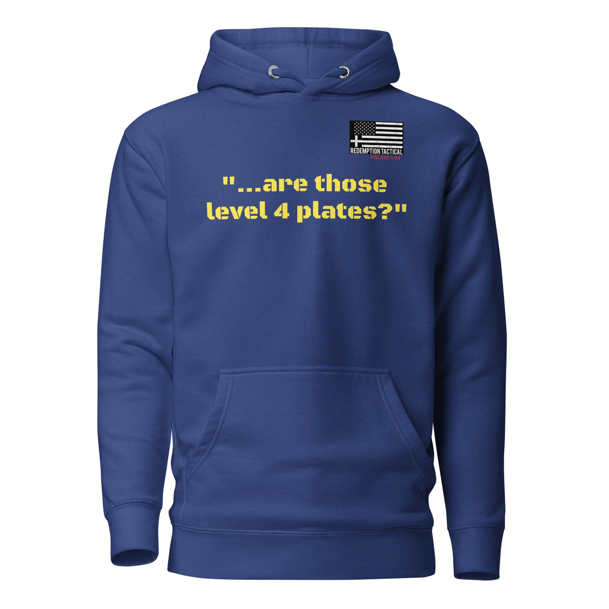 Are those Level IV plates Hoodie
