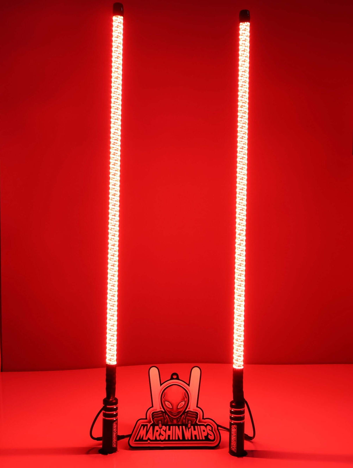 V2 Black Out - Set of Whips