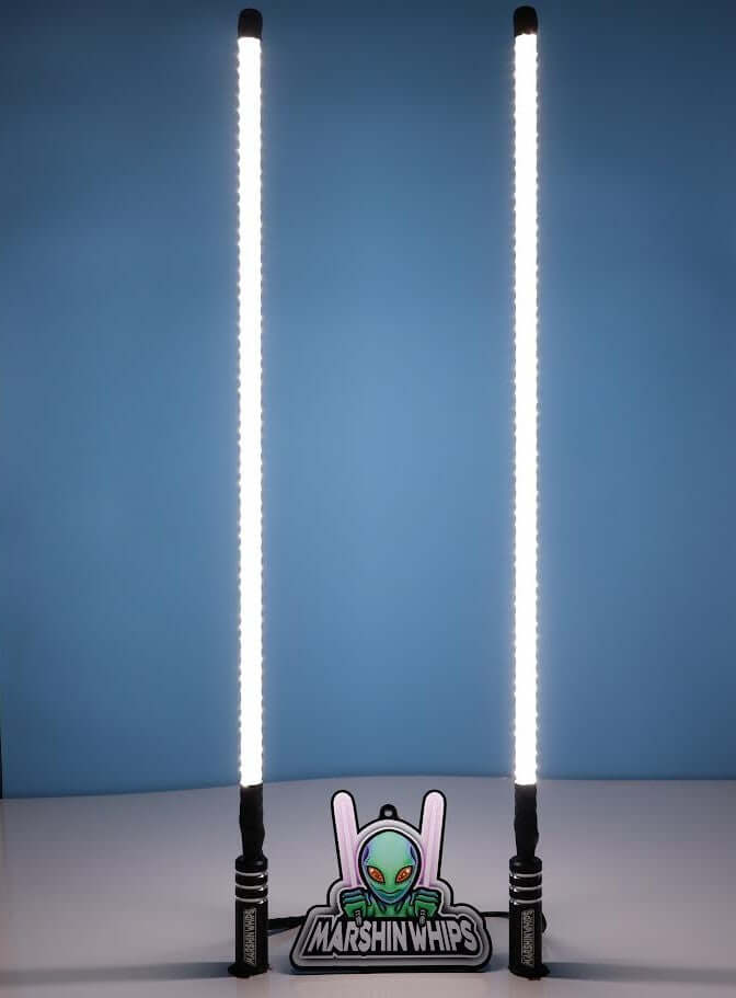 V2 Black Out - Set of Whips