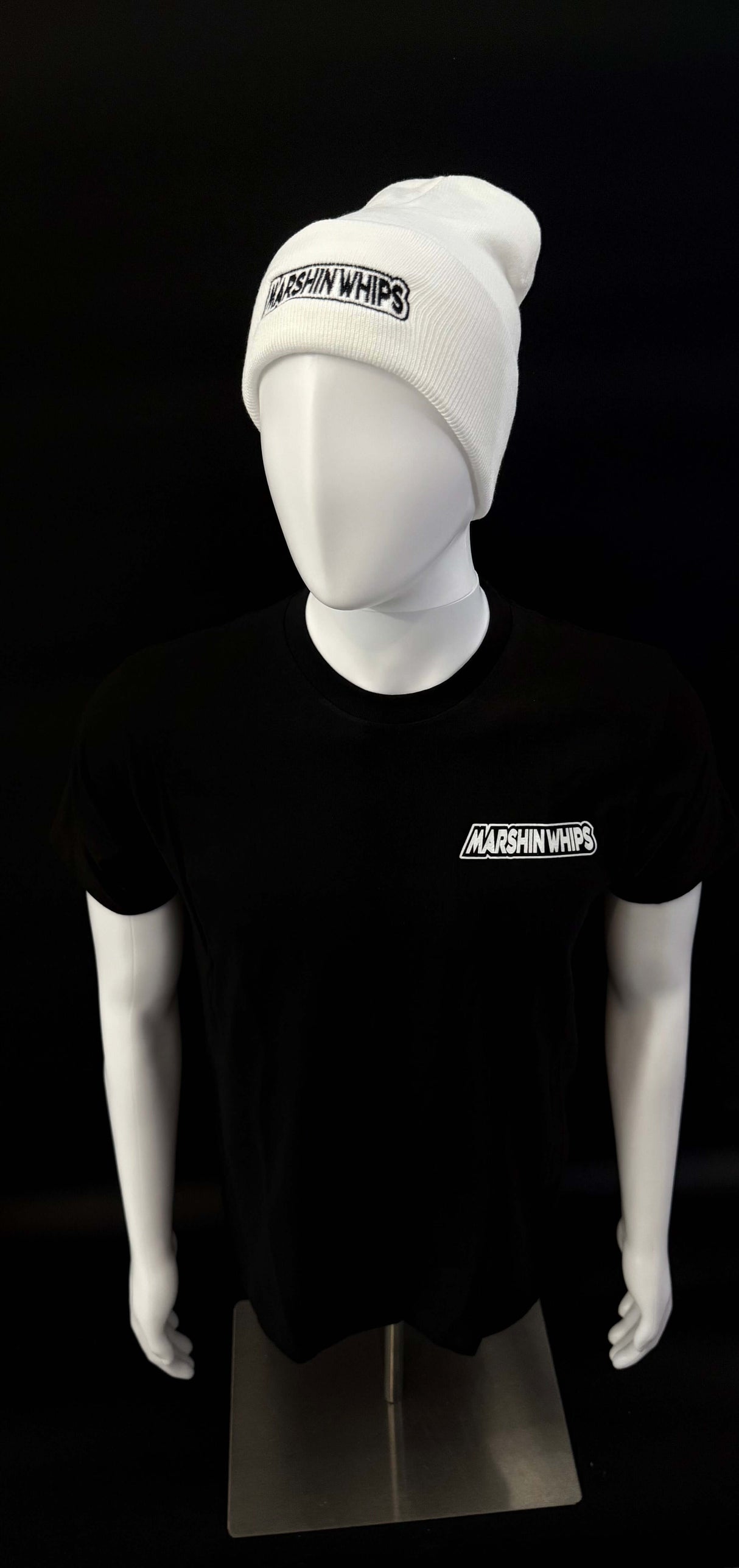 Marshin Whips White Beanie