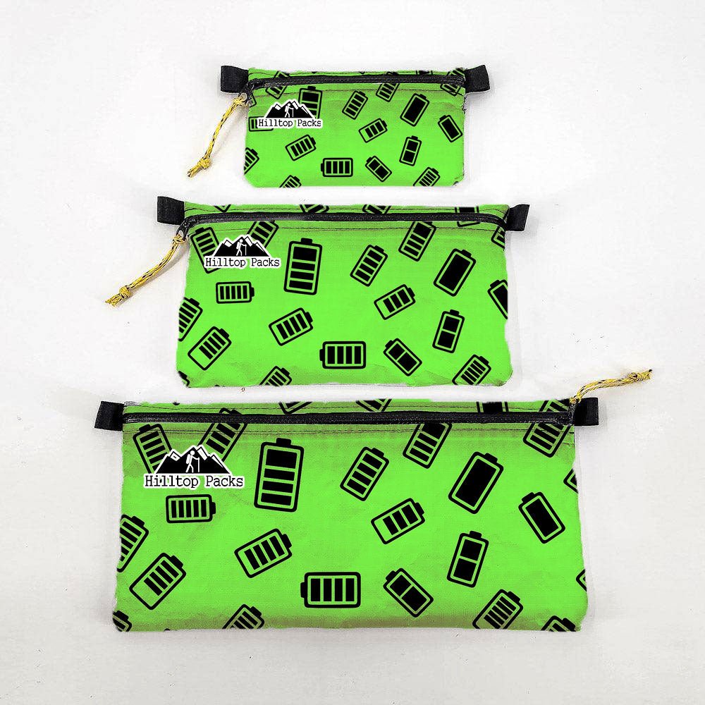Zipper Pouches New Patterns Ultralight D50T fabric