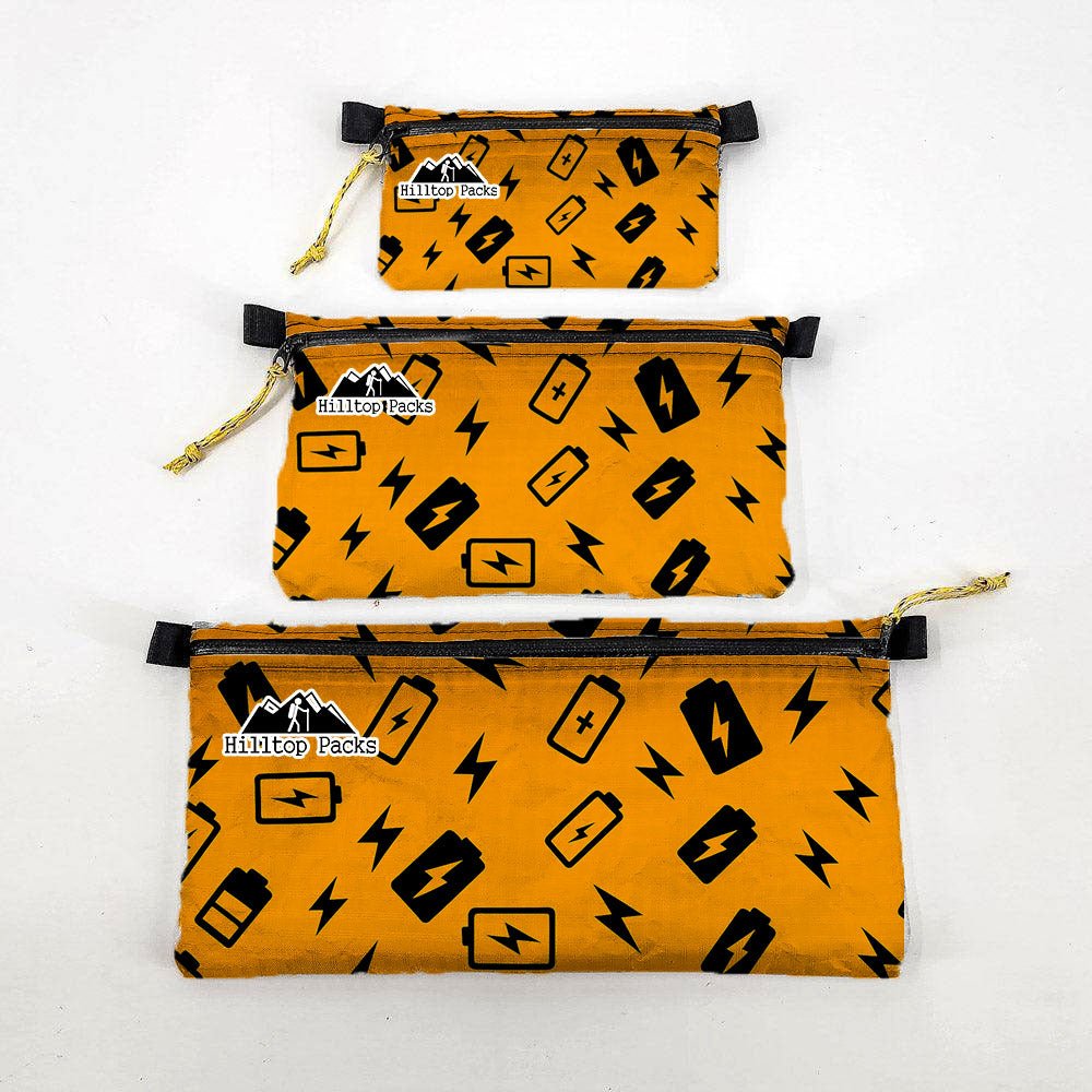 Zipper Pouches New Patterns Ultralight D50T fabric