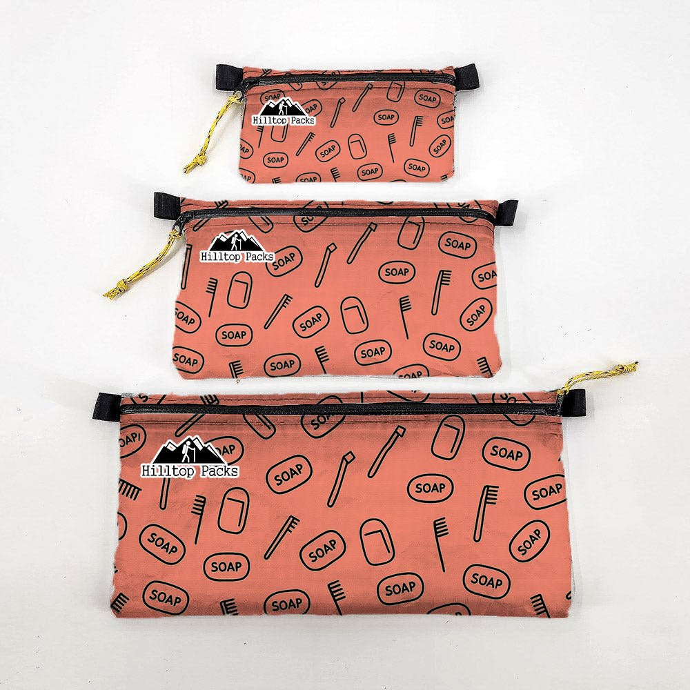 Zipper Pouches New Patterns Ultralight D50T fabric
