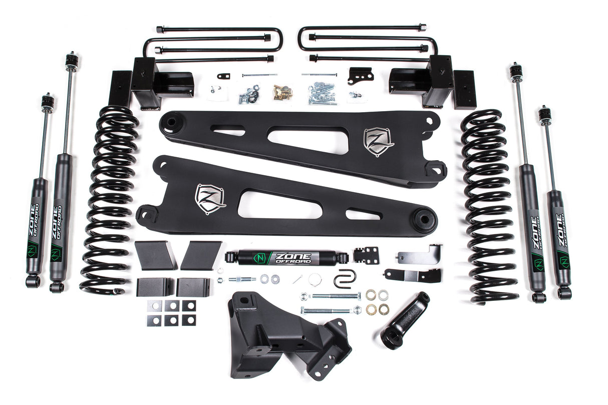 4 Inch Lift Kit w/ Radius Arm | Ford F250/F350 Super Duty (17-19) 4WD | Diesel