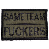 Same Team Fuckers - 2x3 Patch