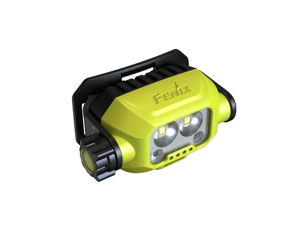 Fenix WH23R Gesture Sensing LED Headlamp For Industrial Work Hands Free Illumination With Spot And Flood Modes