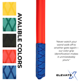 The Crew Hangar Traffic Day Wand 14 Inch Triangular High Visibility Durable Orange For Construction Workers