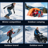 LITEGUEST Heated Vest with LED Light – Winter Outdoor Warming Vest