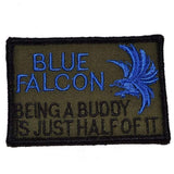 Blue Falcon - 2x3 Patch