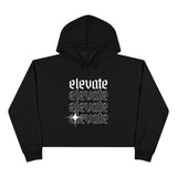 Elevate Crop Hoodie Flightline Fit By The Crew Hangar Ultra Soft Fleece For Crews Gym Goers Off-Shift Ready Athleisure