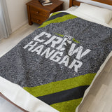 The Crew Hangar Velveteen Plush Blanket For Cozy Nights In Luxurious Softness For Home Decor Lovers