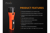 Fenix WF11E Intrinsically Safe Flashlight For Hazardous Areas Zone 0 1 2 Dust Gas 200 Lumens For Industrial Technicians