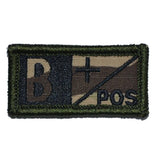 Blood Type - 1x2 Patch