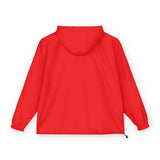 Champion Unisex Packable Windbreaker Jacket For Outdoor Adventurers Lightweight Water Resistant Vibrant Orange