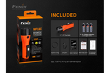 Fenix WF11E Intrinsically Safe Flashlight For Hazardous Areas Zone 0 1 2 Dust Gas 200 Lumens For Industrial Technicians