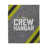 The Crew Hangar Velveteen Plush Blanket For Cozy Nights In Luxurious Softness For Home Decor Lovers