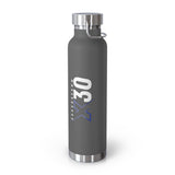 GroundComm X30 Copper Vacuum Insulated Bottle 22oz Keeps Hot 12 Hours Cold 48 Hours For Outdoors The Crew Hangar
