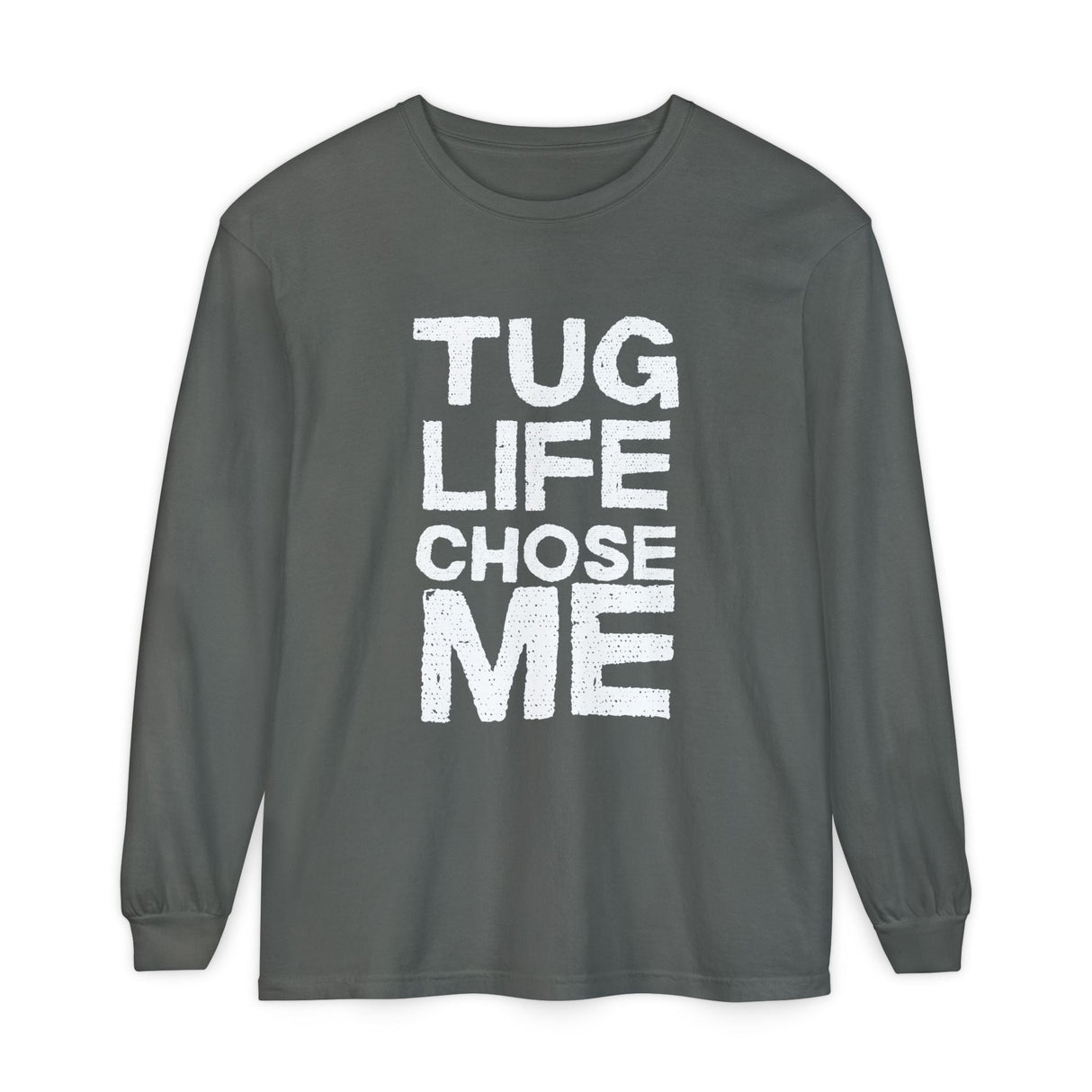 Tug Life Tarmac Edition Long Sleeve Shirt By The Crew Hangar For Aviation Ground Crew Warmth And Durability