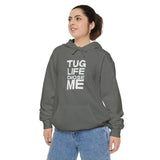 Tug Life Tarmac Edition Hoodie By The Crew Hangar For Pilots And Ground Crew Warmth In Cold Pre-Dawn Ops